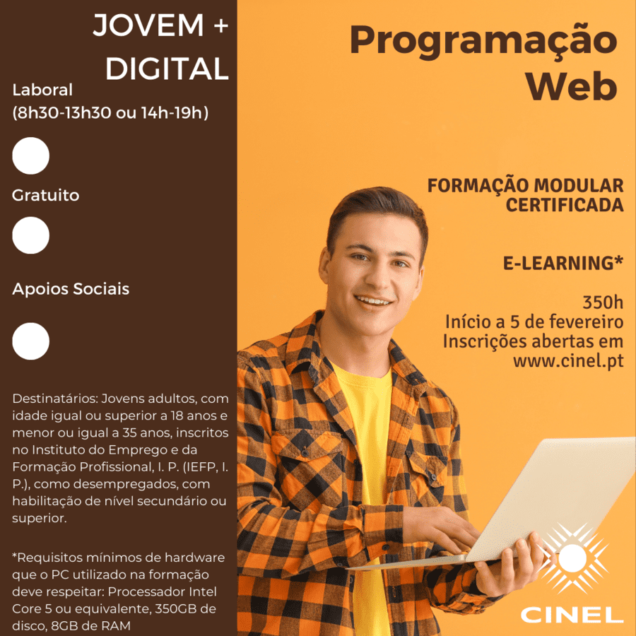 Programação Web (PROGRAMA JOVEM + DIGITAL)