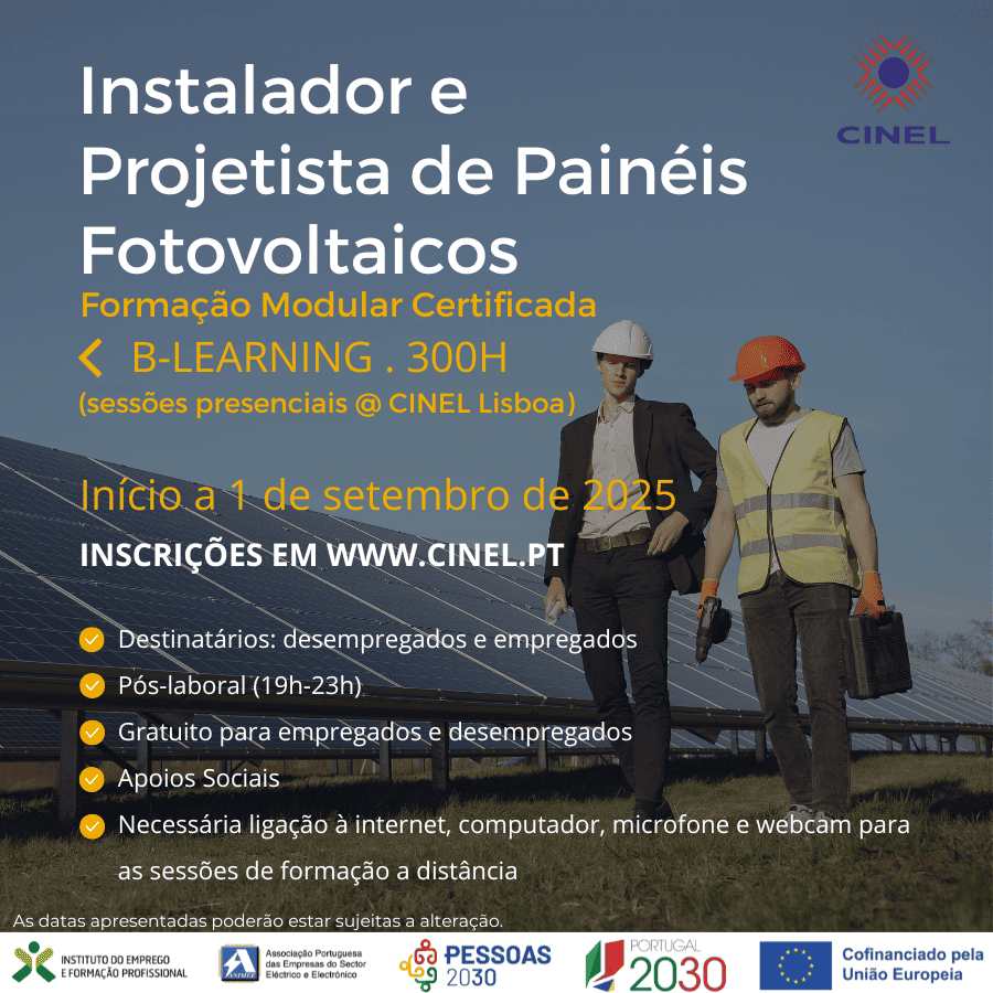 Instalador e Projetista de Painéis Fotovoltaicos