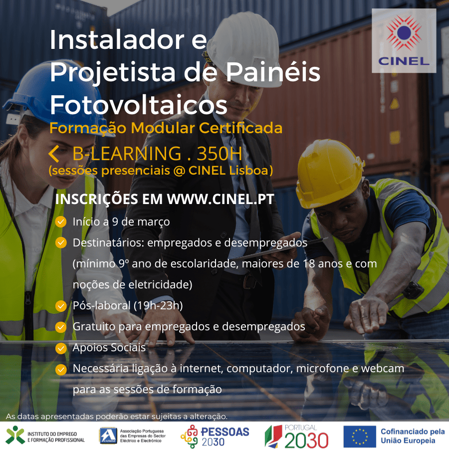 Instalador e Projetista de Painéis Fotovoltaicos