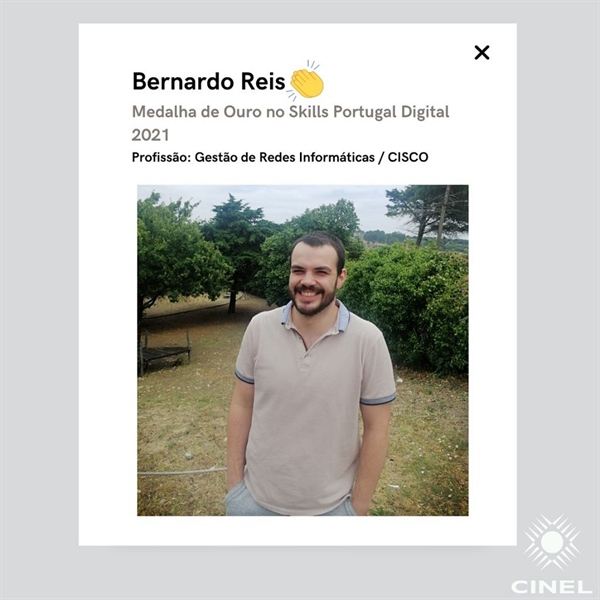 Medalha de Ouro no Skills Portugal Digital 2021
