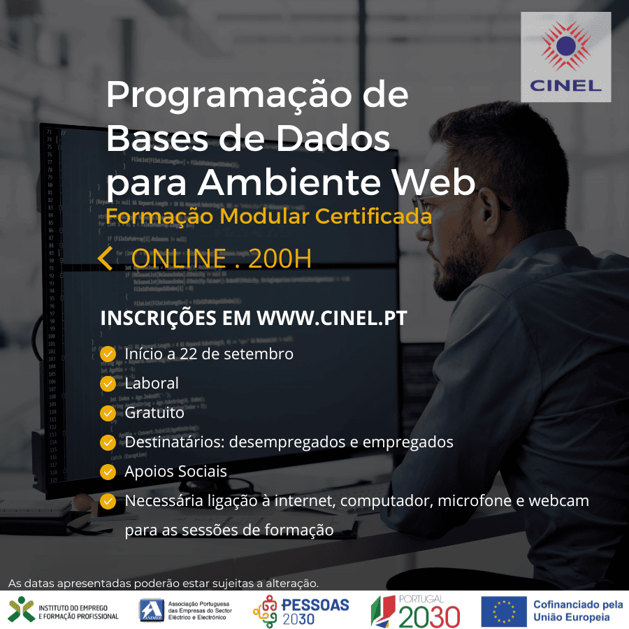 Programação de Bases de Dados para Ambiente Web