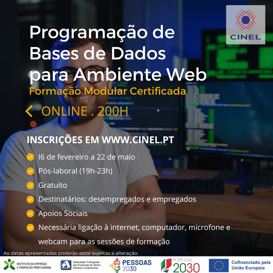 Programação de Bases de Dados para Ambiente Web