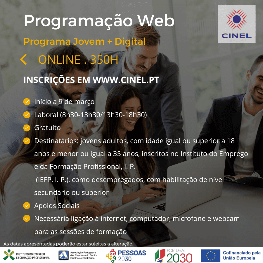 Programação Web (PROGRAMA JOVEM + DIGITAL)