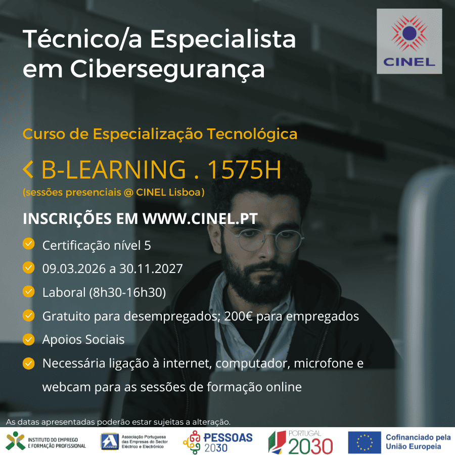 Técnico/a Especialista em Cibersegurança (CET N5)