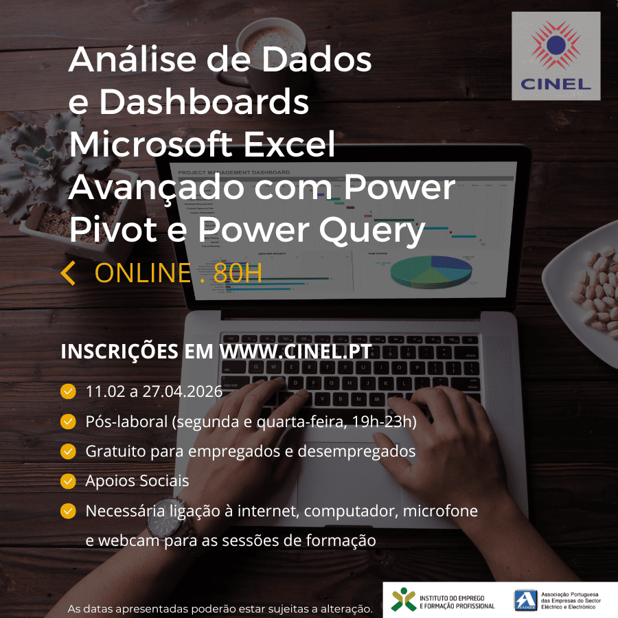 Análise de Dados e Dashboards - Microsoft Excel Avançado com Power Pivot e Power Query
