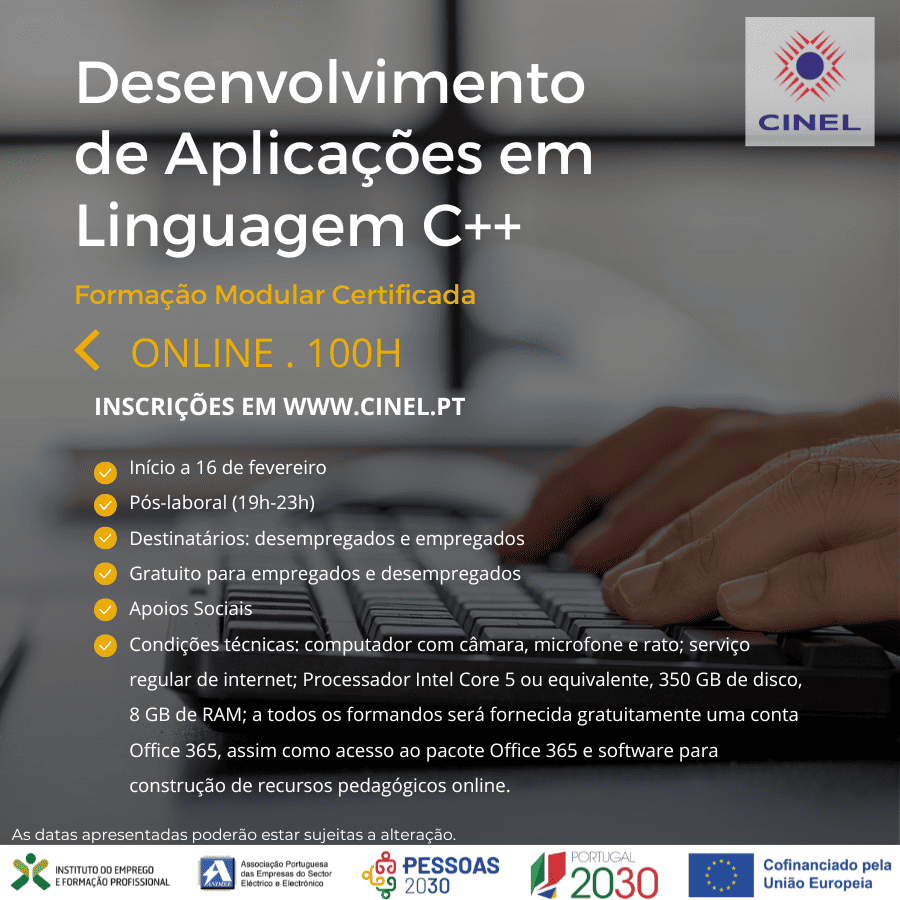 Desenvolvimento de Aplicações em Linguagem C++