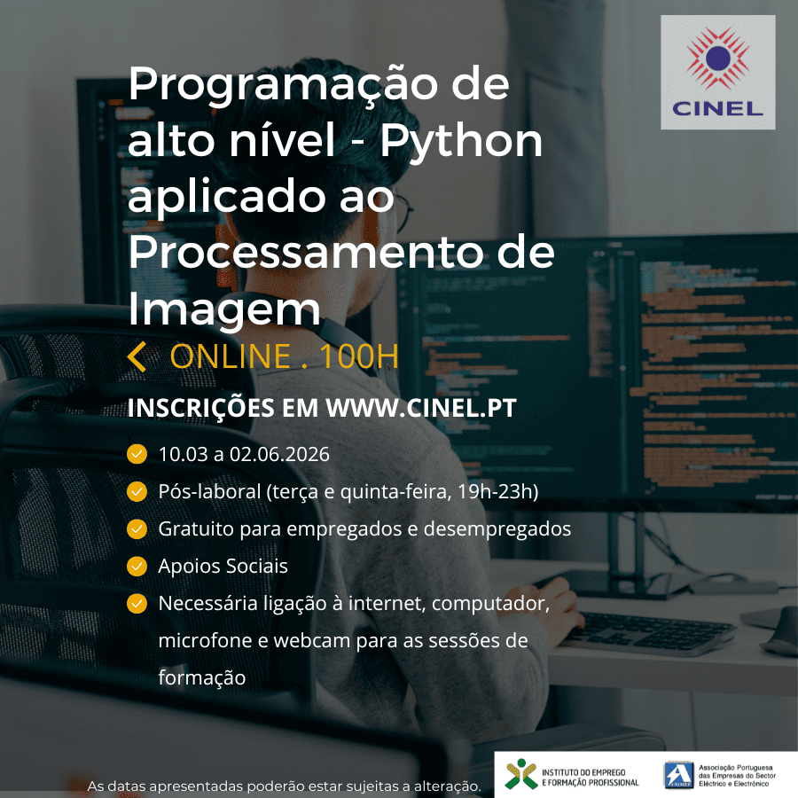 Programação de alto nível - Python aplicado ao Processamento de Imagem