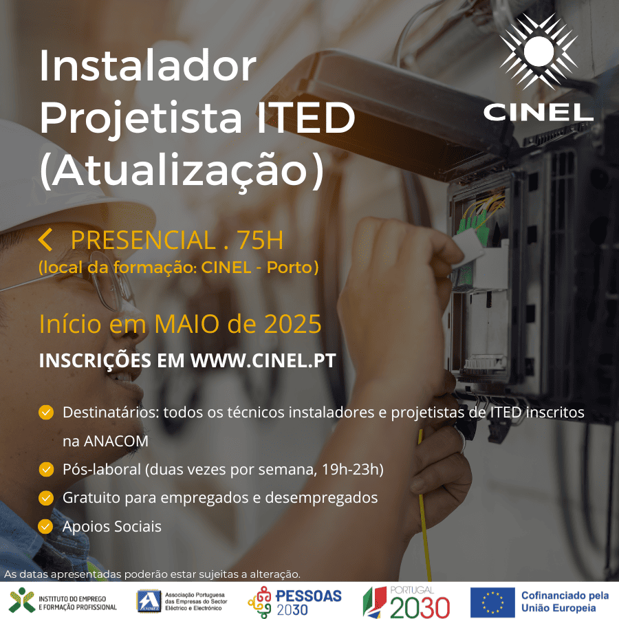 Instalador Projetista ITED - Atualização