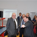 Visita ao laboratório de Informática e Hardware