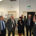 Visita ao laboratório de Electrónica Médica